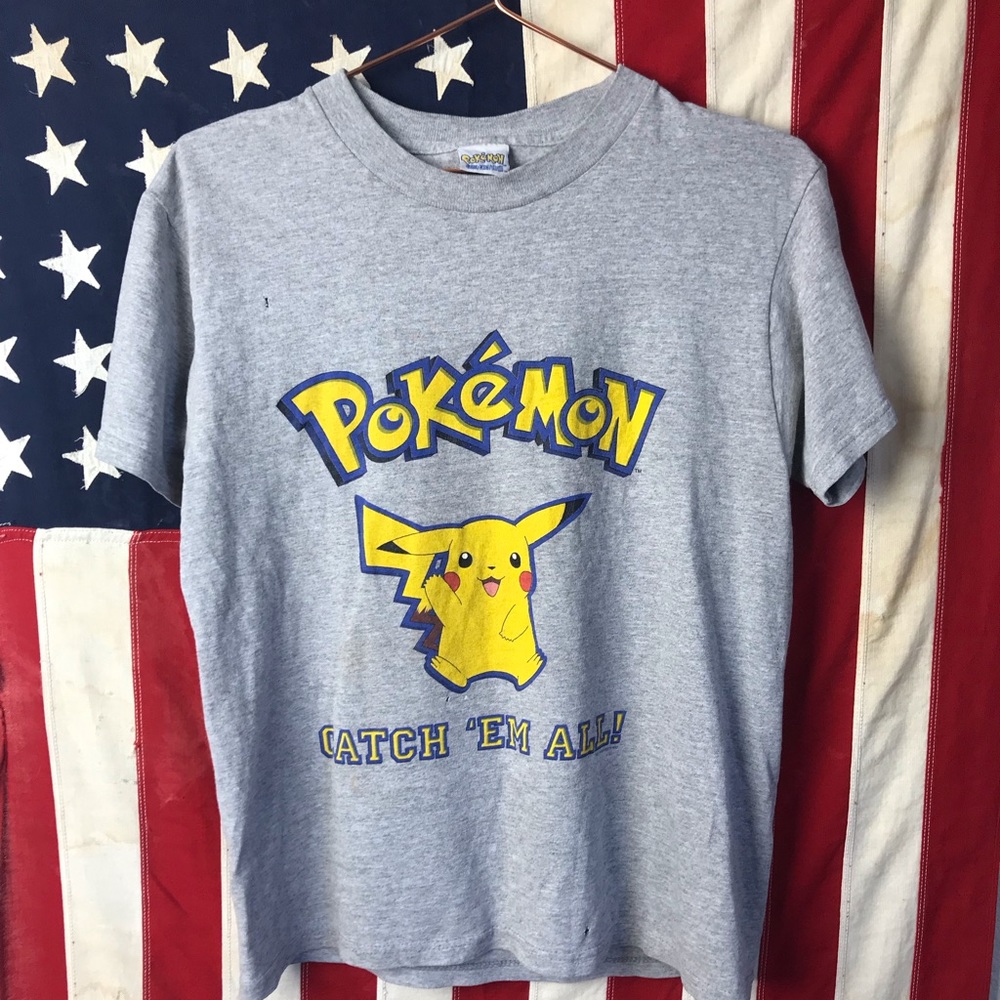 1999 Nintendo wear Original Pokémon t shirt (YLrg)